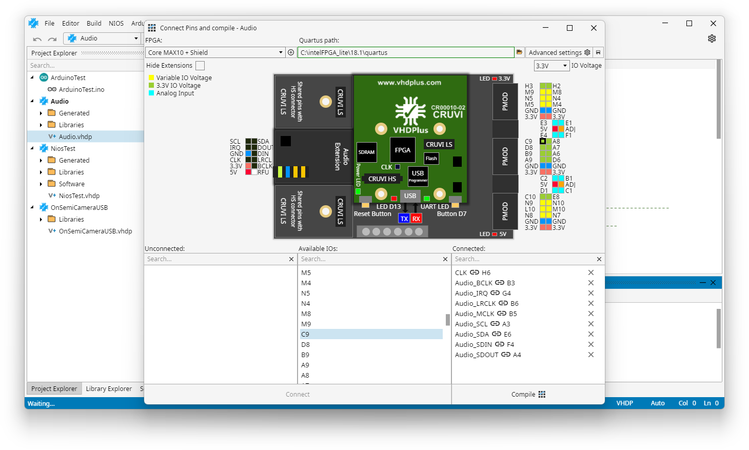 Quartus Integration